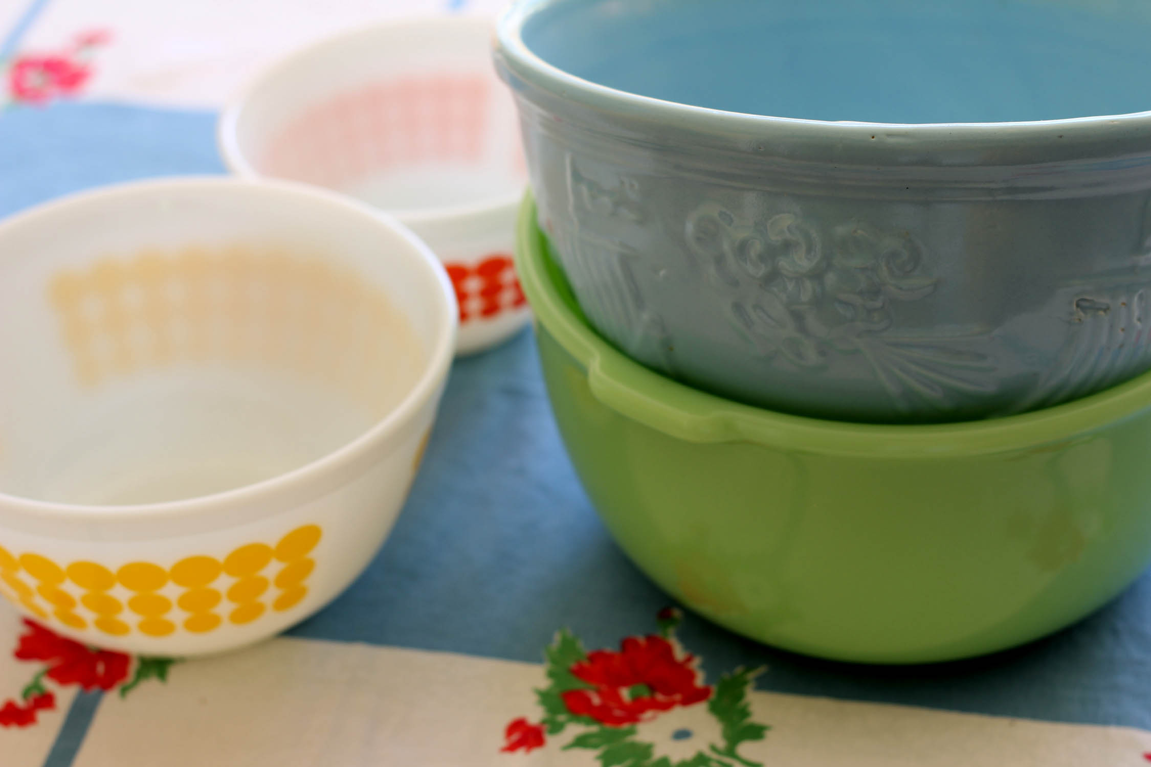 cookie bowls! Log Cabin Cooking