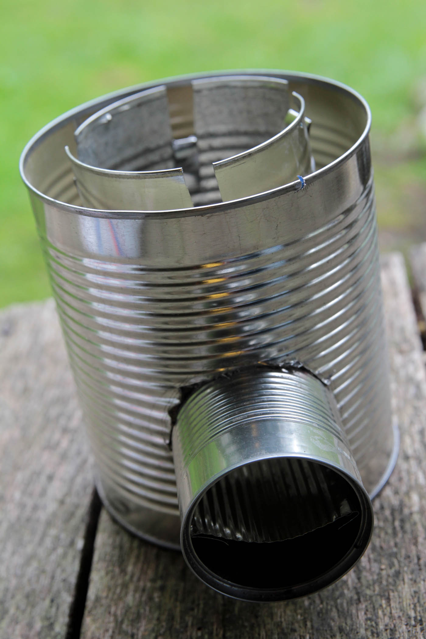 rocket stove 10 - Log Cabin Cooking