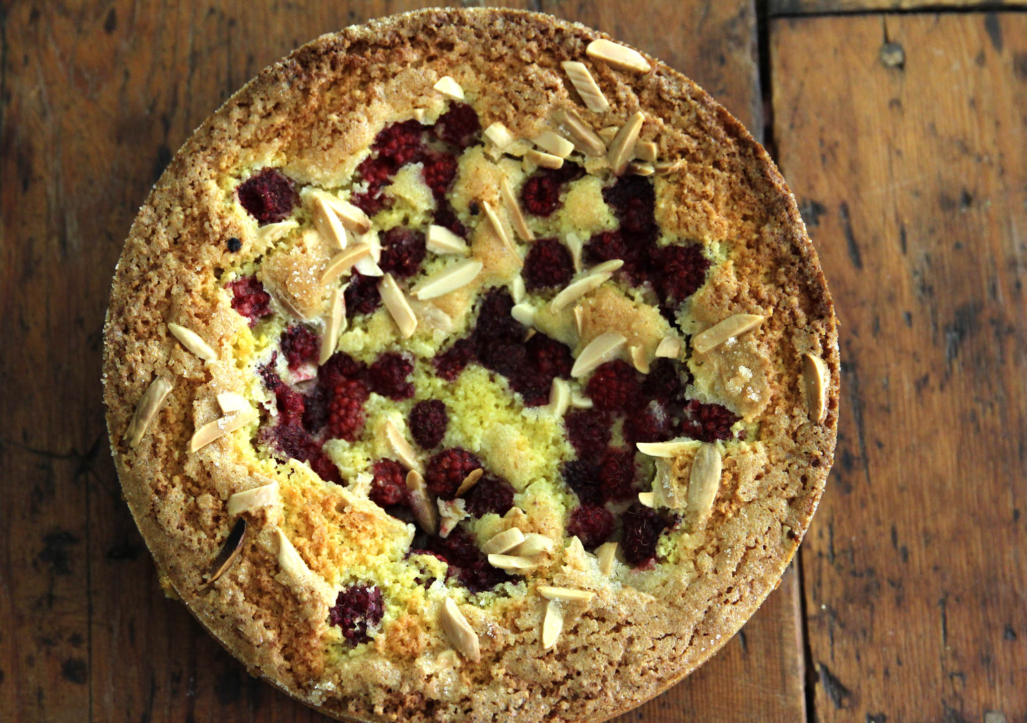 polenta cake Log Cabin Cooking