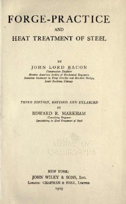 blacksmithing book