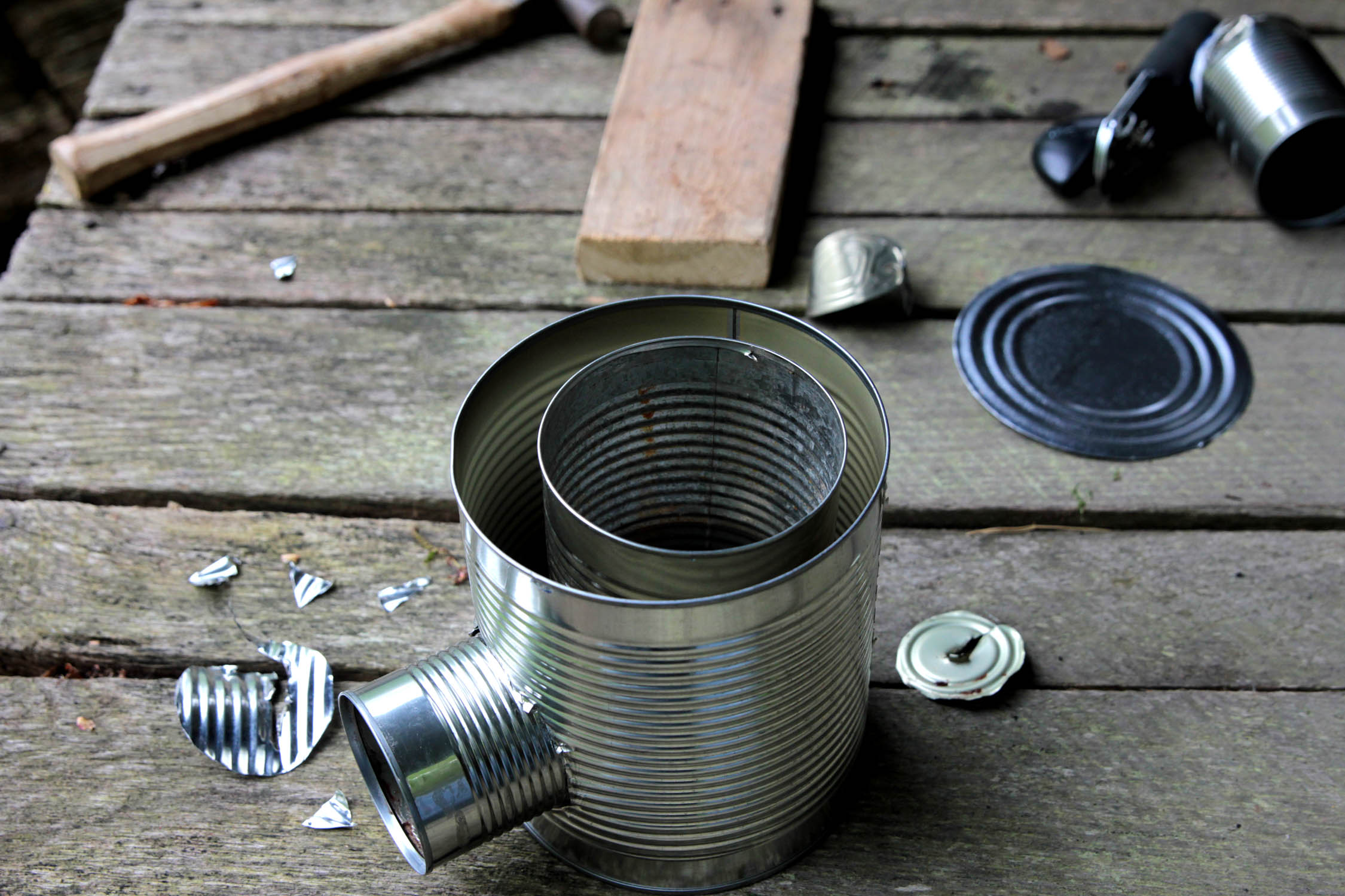 How to Make a Hobo Stove out of a Tin Can - Welcome To Nana's