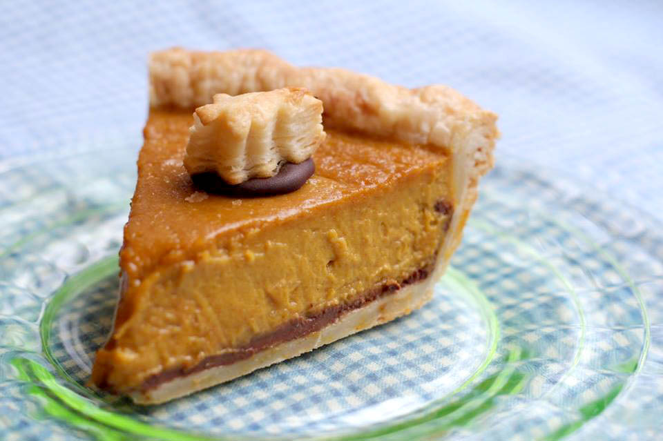 chocolate pumpkin pie