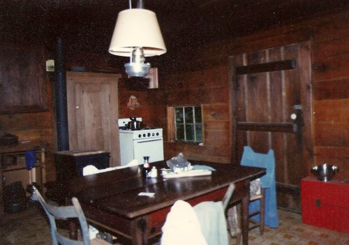 cabin kitchen 1970s