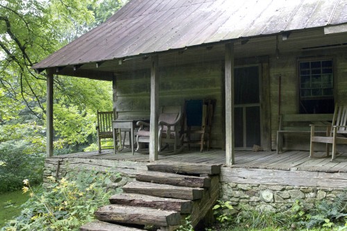 cabin porch