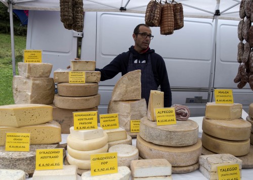 Cheeses from Branzi Italy