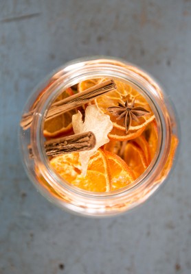 dried orange mulling mix