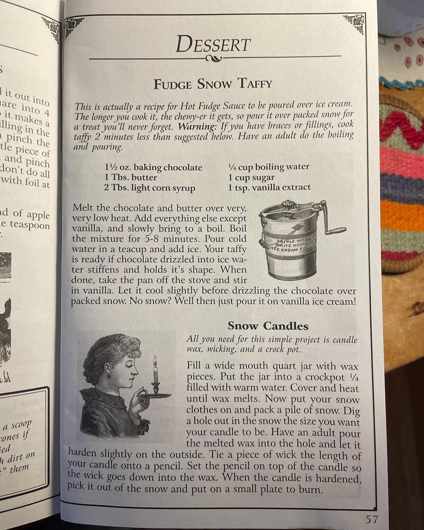 Are you snowed in like we are? There's all kinds of fun snow recipes out there, including this one for fudge snow taffy which you can find in our book "Children at the Hearth," available as a paperback or e-book at the link in our bio. 

#linkinbio #828isgreat #logcabincooking #childrenatthehearth #snowday #snow #winterweather #ashevillenc #asheville #northcarolina #snowtaffy #snowfudge #fudgesauce #oldtimey #familyfun #snowactivity #snowfun