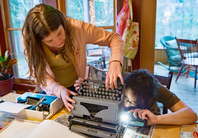 typewriter repair party